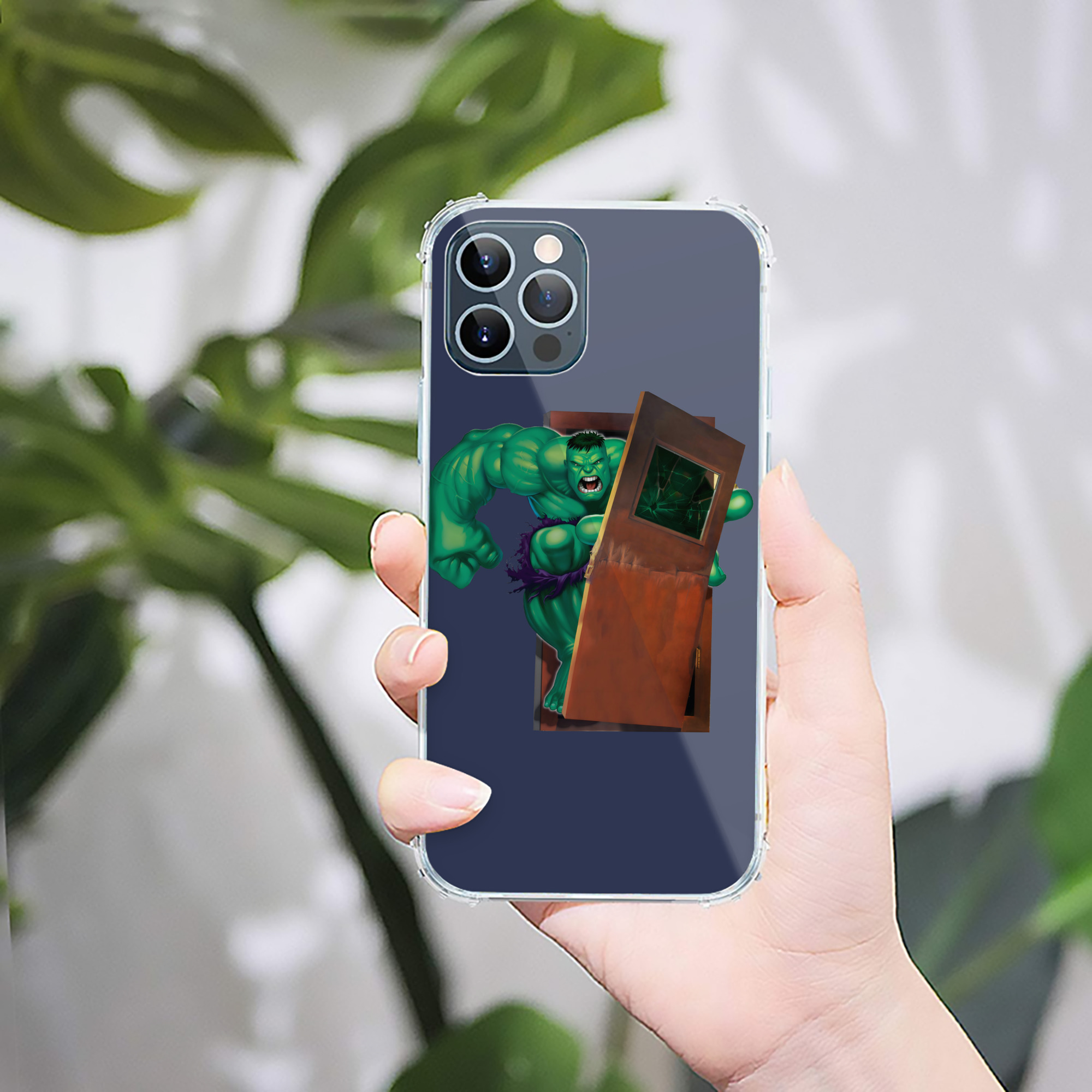 （画像用） アベンジャーズ The Avengers 【iPhone 12シリーズ対応】透明スマホケース（クリアソフトケース）